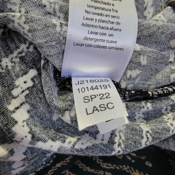 VENUS Black and Tan Patterned Dress - Picture 11 of 11